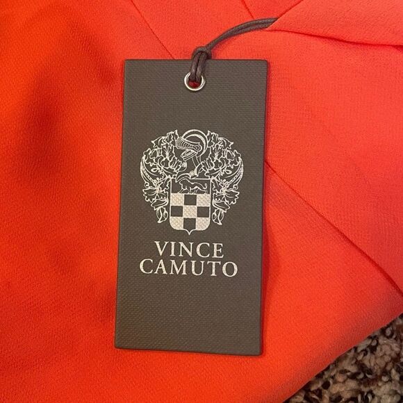 Vince Camuto Coral Blaze Sheer Blouse — XS - Picture 8 of 8